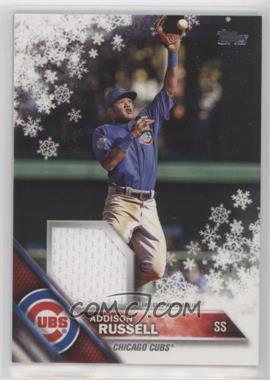 2016 Topps Holiday - Relic #R-ARU - Addison Russell