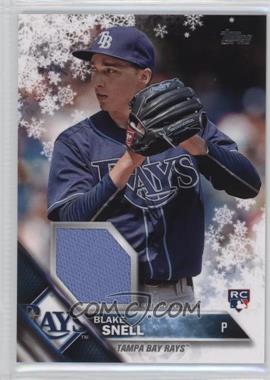 2016 Topps Holiday - Relic #R-BS - Blake Snell