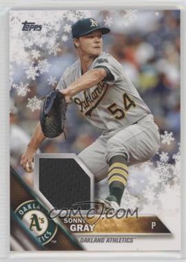 2016 Topps Holiday - Relic #R-SG - Sonny Gray