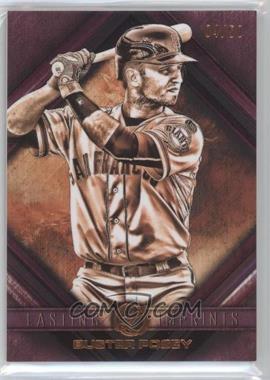 2016 Topps Legacies of Baseball - Lasting Imprints - Purple #LI-BP - Buster Posey /50