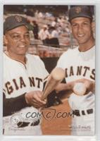 Willie Mays (Posed with Orlando Cepeda) #/135