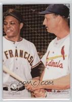 Stan Musial (Posed with Willie Mays) #/135