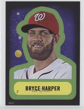 2016 Topps MLB Star Wars Tribute 5x7 - [Base] #2 - Bryce Harper /99