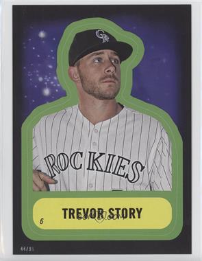 2016 Topps MLB Star Wars Tribute 5x7 - [Base] #6 - Trevor Story /99