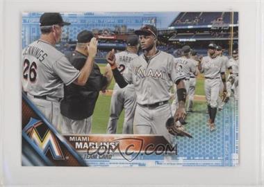 2016 Topps Mini - Topps Online Exclusive [Base] - Blue #404 - Miami Marlins /10