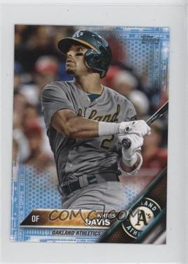 2016 Topps Mini - Topps Online Exclusive [Base] - Blue #598 - Khris Davis /10