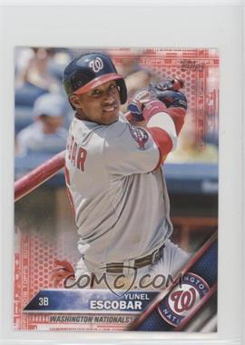 2016 Topps Mini - Topps Online Exclusive [Base] - Pink #247 - Yunel Escobar /5
