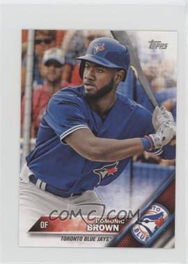 2016 Topps Mini - Topps Online Exclusive [Base] #655 - Domonic Brown