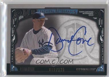 2016 Topps Museum Collection - Archival Autographs #AA-DC - David Cone /125