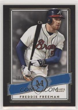 2016 Topps Museum Collection - [Base] - Blue #96 - Freddie Freeman /99