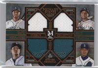 Robinson Cano, Nelson Cruz, Felix Hernandez, Hisashi Iwakuma #/75