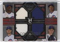 Jorge Soler, Addison Russell, Kris Bryant, Anthony Rizzo #/99