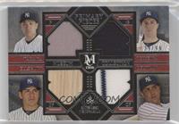 Masahiro Tanaka, Mark Teixeira, Jacoby Ellsbury, Carlos Beltran #/99