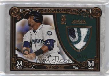 2016 Topps Museum Collection - Meaningful Material Prime Relics - Copper #MMPR-NCR - Nelson Cruz /10