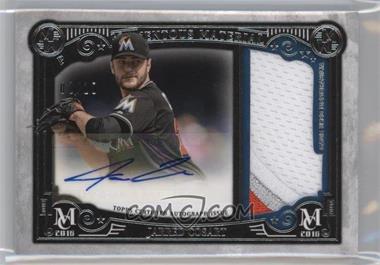 2016 Topps Museum Collection - Momentous Material Jumbo Patch Autographs #MMAR-JC - Jarred Cosart /10