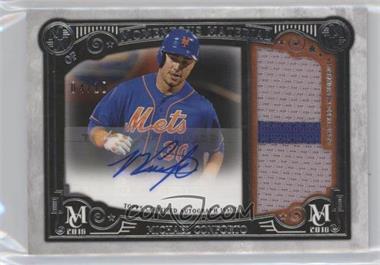 2016 Topps Museum Collection - Momentous Material Jumbo Patch Autographs #MMAR-MCO - Michael Conforto /10