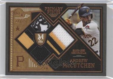 2016 Topps Museum Collection - Single-Player Primary Pieces Quad Relics - Copper #PPQR-AMU - Andrew McCutchen /75