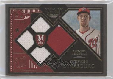 2016 Topps Museum Collection - Single-Player Primary Pieces Quad Relics - Copper #PPQR-SS - Stephen Strasburg /75