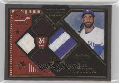 2016 Topps Museum Collection - Single-Player Primary Pieces Quad Relics - Gold #PPQR-JBA - Jose Bautista /25