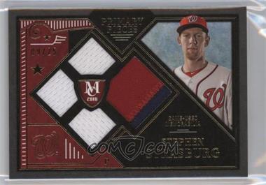 2016 Topps Museum Collection - Single-Player Primary Pieces Quad Relics - Gold #PPQR-SS - Stephen Strasburg /25