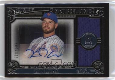 2016 Topps Museum Collection - Single-Player Signature Swatches Dual Relic Autographs #SSD-KP - Kevin Plawecki /399 [EX to NM]