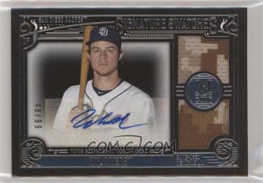 2016 Topps Museum Collection - Single-Player Signature Swatches Dual Relic Autographs #SSD-WM - Wil Myers /99