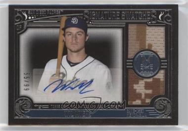 2016 Topps Museum Collection - Single-Player Signature Swatches Dual Relic Autographs #SSD-WM - Wil Myers /99