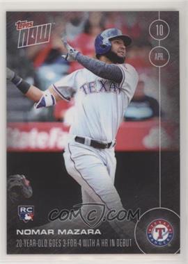 2016 Topps Now - Topps Online Exclusive [Base] #12 - Nomar Mazara /1427