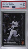 Mac Williamson [PSA 10 GEM MT] #/441