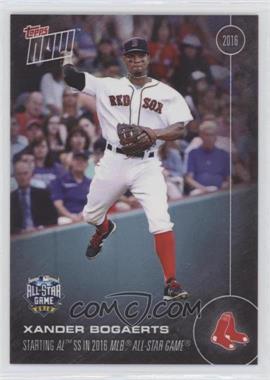 2016 Topps Now - Topps Online Exclusive [Base] #216 - Xander Bogaerts /444