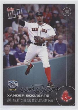 2016 Topps Now - Topps Online Exclusive [Base] #216 - Xander Bogaerts /444