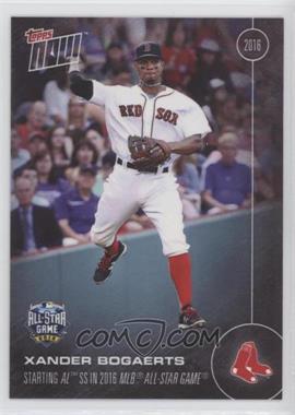 2016 Topps Now - Topps Online Exclusive [Base] #216 - Xander Bogaerts /444