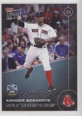 2016 Topps Now - Topps Online Exclusive [Base] #216 - Xander Bogaerts /444