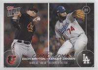 Award Winners - Zach Britton, Kenley Jansen #/542