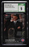 Barack Obama, Chicago Cubs [CSG 9 Mint] #/1,238