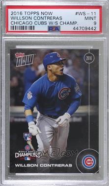 2016 Topps Now - Topps Online Exclusive World Series #WS-11 - Willson Contreras /6636 [PSA 9 MINT]