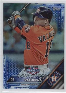 2016 Topps Opening Day - [Base] - Blue #OD-192 - Luis Valbuena
