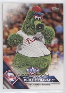 2016 Topps Opening Day - Mascots #M-16 - Phillie Phanatic