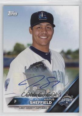 2016 Topps Pro Debut - [Base] - Autographs #101 - Justus Sheffield