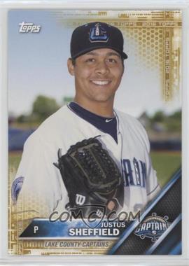 2016 Topps Pro Debut - [Base] - Gold #101 - Justus Sheffield /50