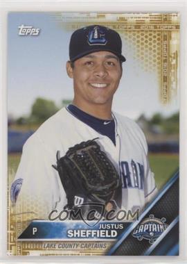 2016 Topps Pro Debut - [Base] - Gold #101 - Justus Sheffield /50