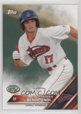 2016 Topps Pro Debut - [Base] #152.1 - Andrew Benintendi (Running)