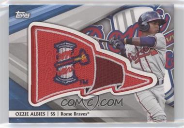 2016 Topps Pro Debut - Pennant Manufactured Patch #PP-OAL - Ozzie Albies /99