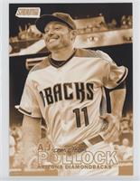 A.J. Pollock (White Jersey) #/10