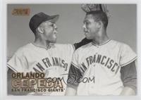 Orlando Cepeda (with Willie Mays)