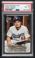 Corey Seager (Sitting) [PSA 8 NM‑MT]