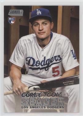 2016 Topps Stadium Club - [Base] #142.1 - Corey Seager (Sitting)