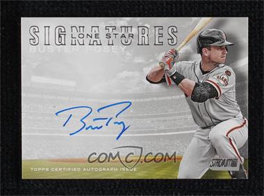 2016 Topps Stadium Club - Lone Star Signatures #LSS-BP - Buster Posey