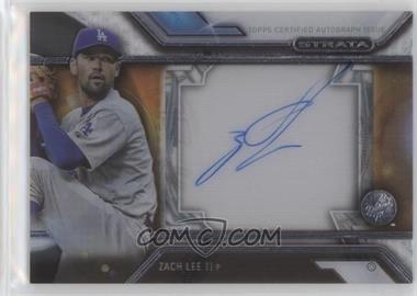 2016 Topps Strata - Autographs #SA-ZL - Zach Lee