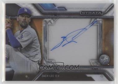 2016 Topps Strata - Autographs #SA-ZL - Zach Lee